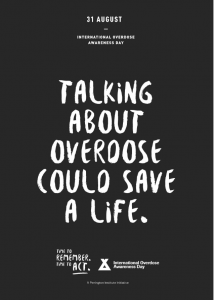 Today is international overdose awareness day! Let’s remember who we have lost to this and help wh