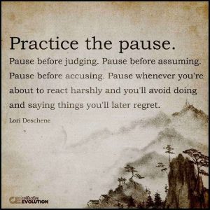 Just pause. 💗