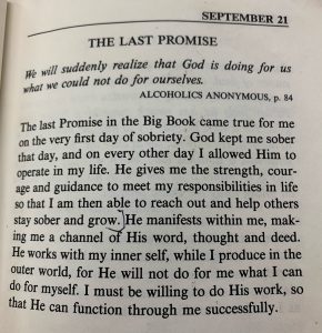 September 21 The Last Promise