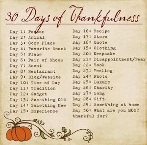 Here is a 30 day challenge worth doing!!! Who is in with me? Post yours in the comments