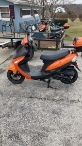 Gods good my parents helped pay the rest of the money so I could get a brand new scooter. After obse