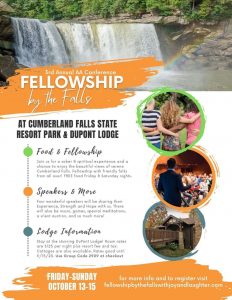 Save the date! Fellowship by the Falls is back for a 3rd consecutive year this October!
